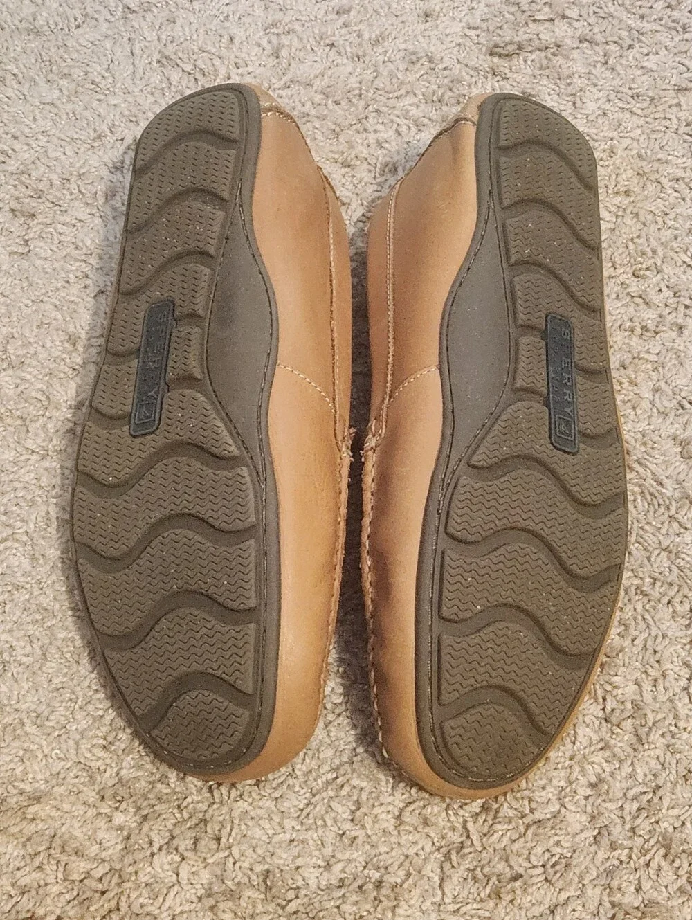 Sperry Tan Leather Loafers
